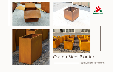Custom Corten Planter Wholesale